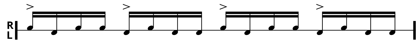 single paradiddle