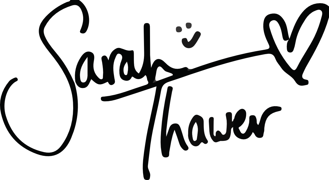 sarah thawer signature