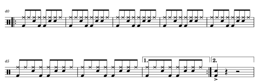 How To Read Drum Music (For Beginners) 36 endings