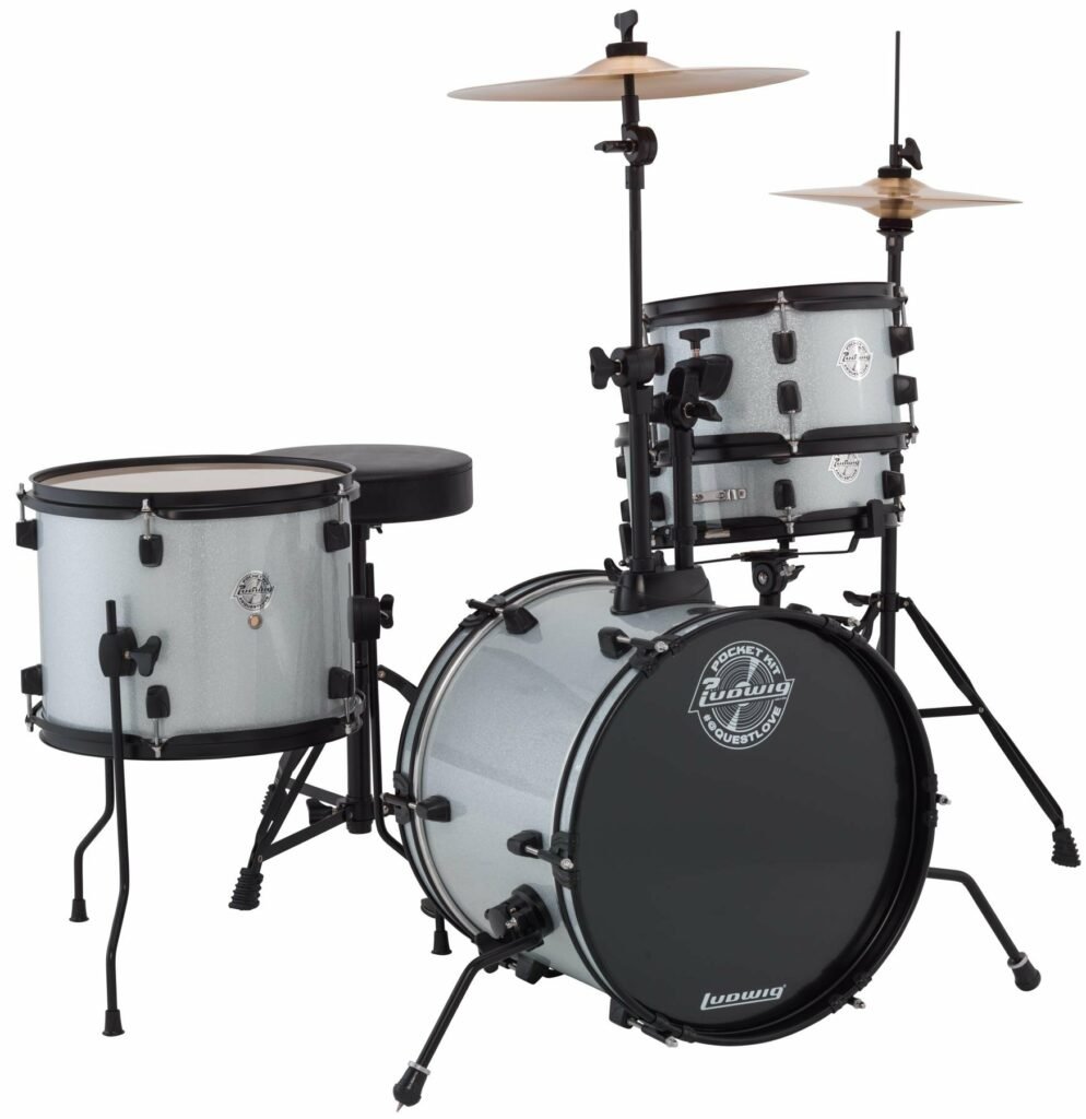 The ludwig questlove pocket kit - a great beginner drum set