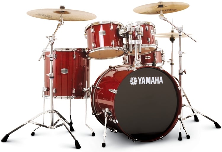 yamaha stage custom beginner drum set