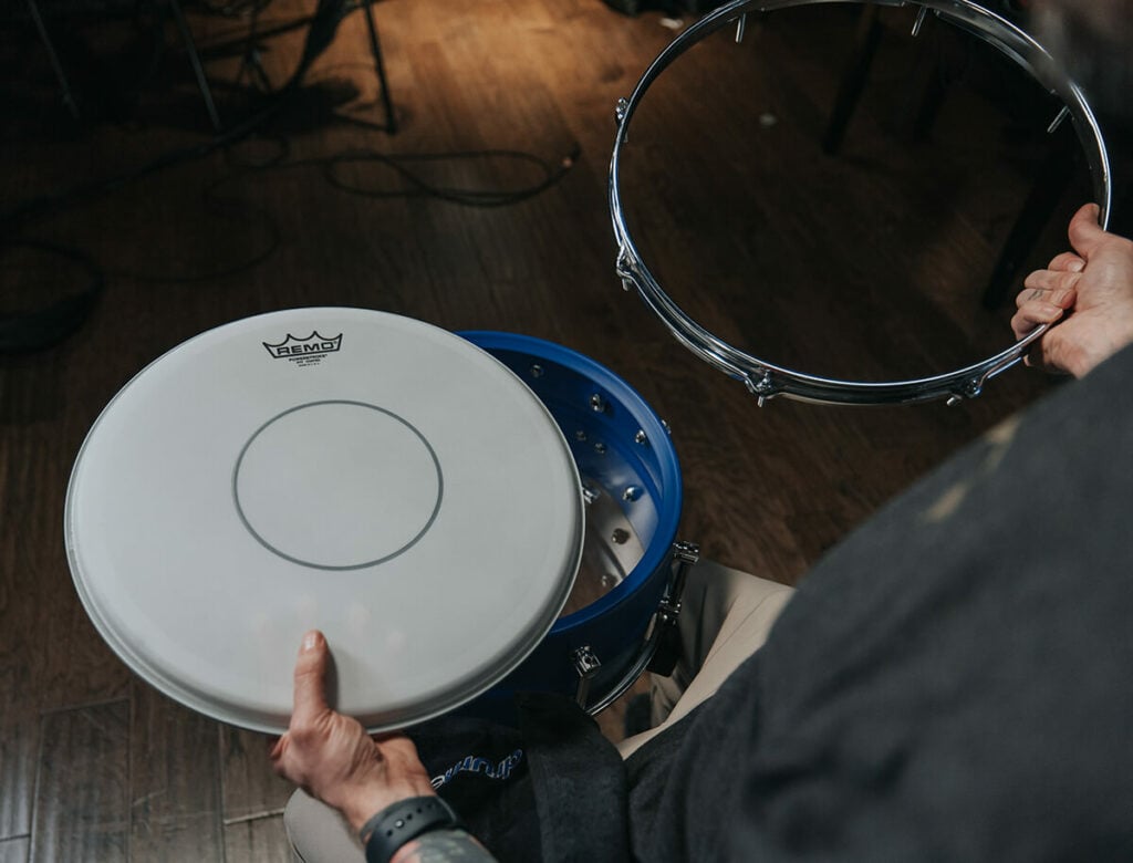 how to tune snare drum