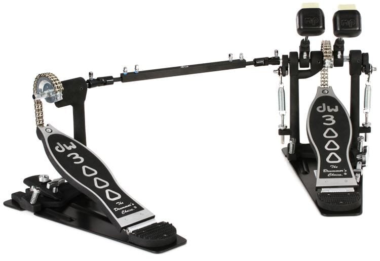 dw 3000 double bass drum pedal