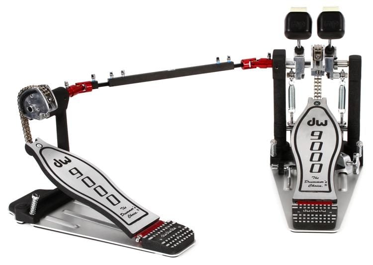 dw 9000 chain drive double bass drum pedal