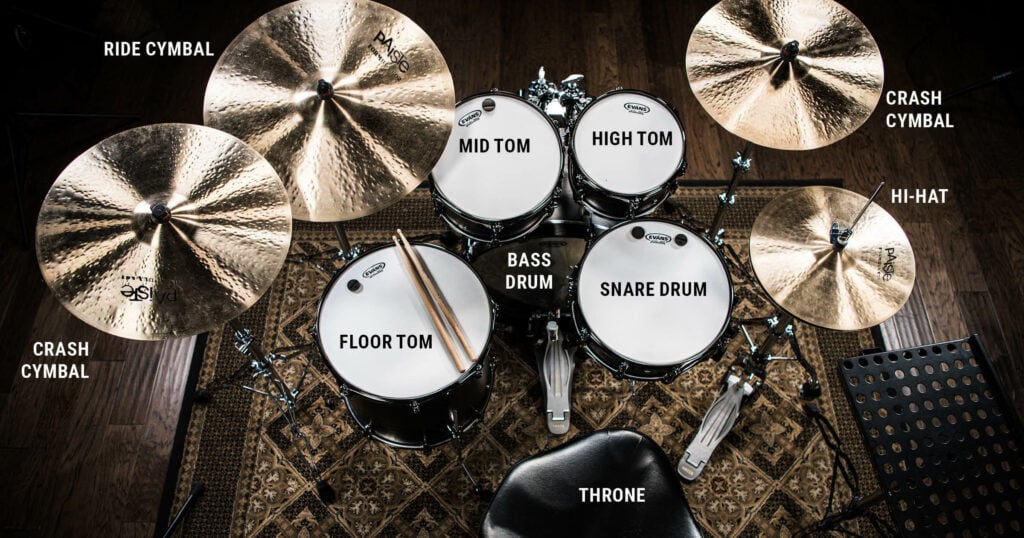 left handed drum kit