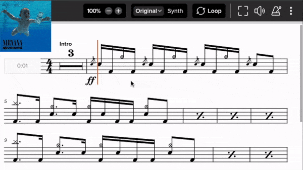 songs drumless