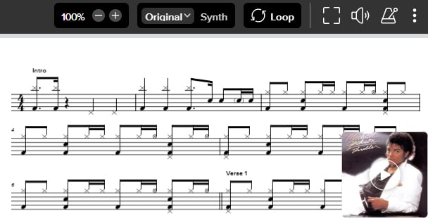 thrillernotation