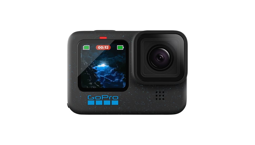 GoPro Hero 12 action camera - great for drum videos