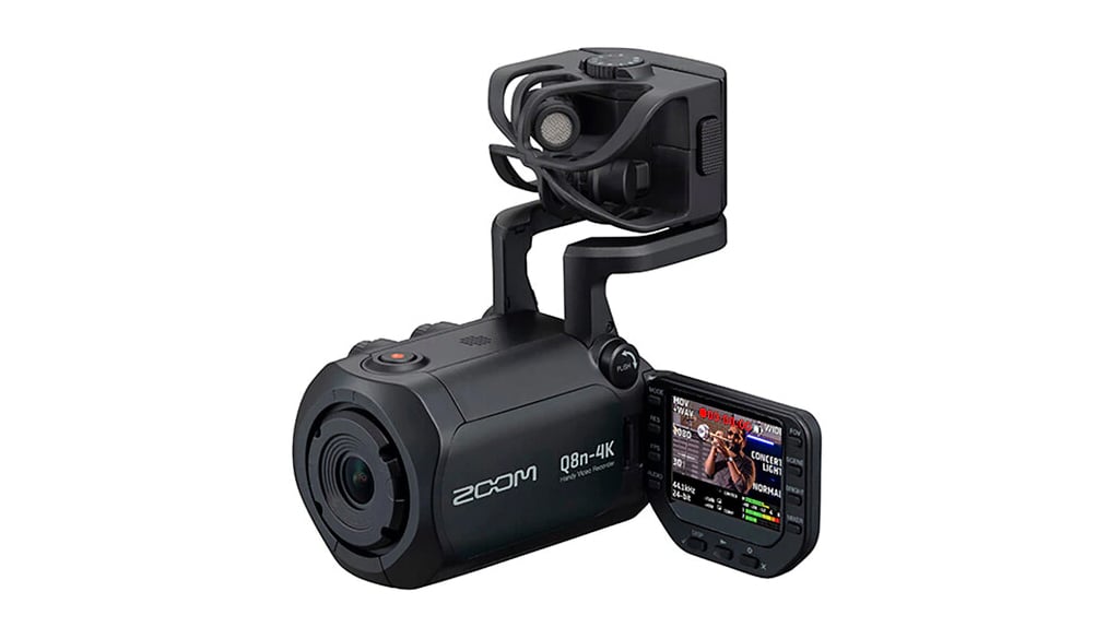 Zoom Q8b 4K action camera