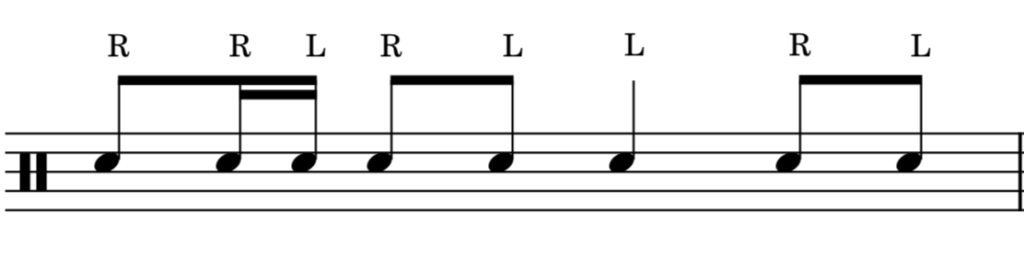 How To Read Drum Music (For Beginners) 19 sticking 1