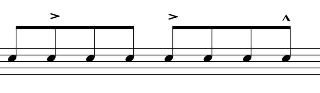 How To Read Drum Music (For Beginners) 20 accents articulation 1