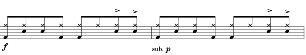 How To Read Drum Music (For Beginners) 32 subito