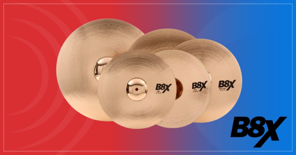 SABIAN B8X Cymbal Pack