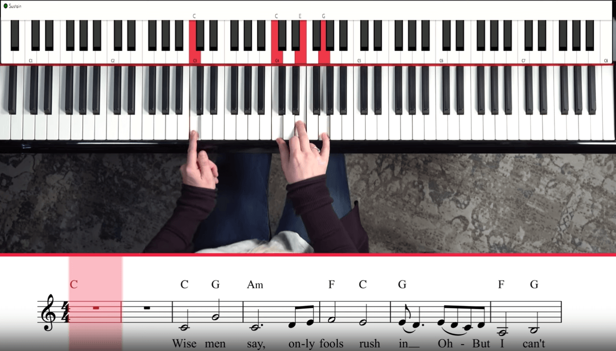 Piano/Keyboard Diagram Collection by Little Wise Hearts