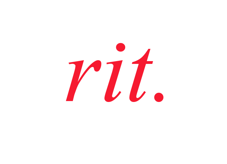 Ritardando symbol ("rit.") in italicized font.