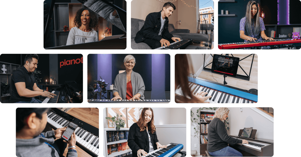 Learn the piano anytime with real teachers. | Pianote