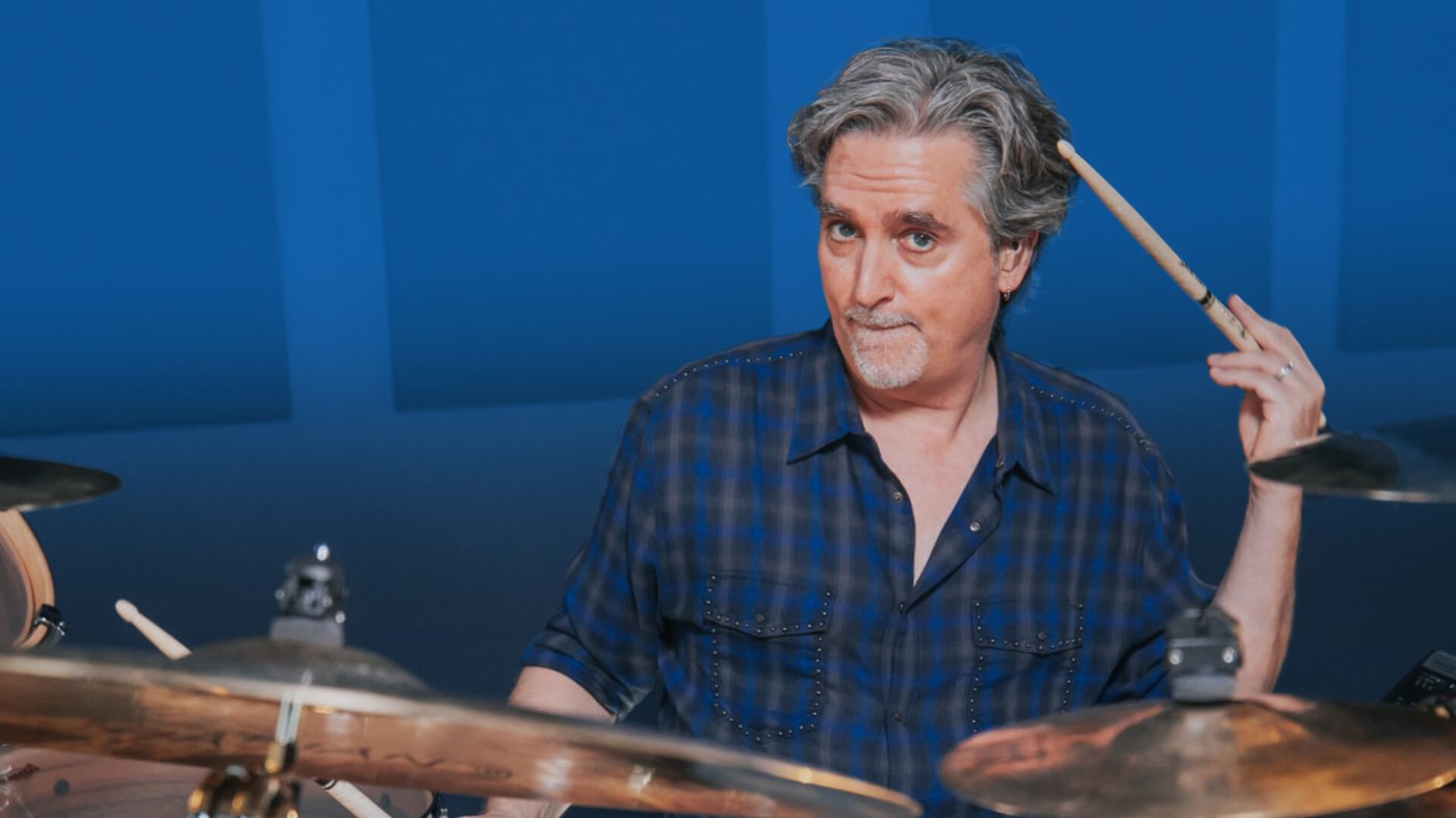 The frightening one who plays drums