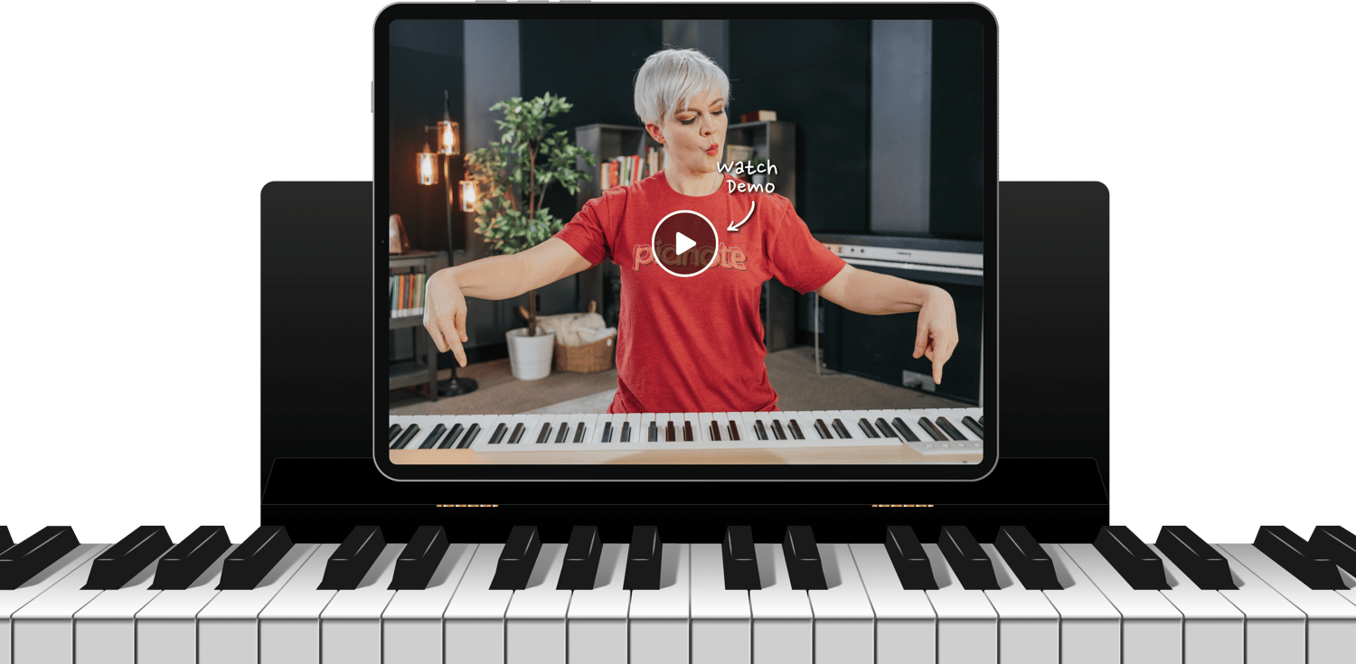 tablet piano