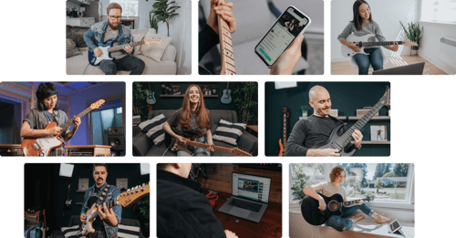 guitareo collage image
