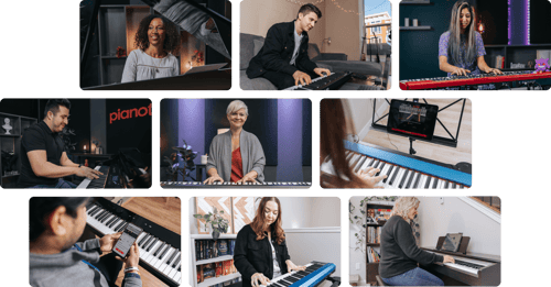 pianote collage image