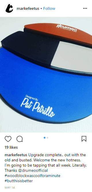 Drumeo pad top