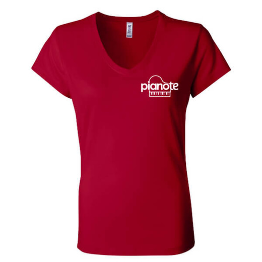 Women's Grand Piano T-Shirt thumbnail