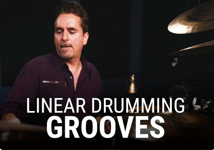 Linear Drumming Grooves Image